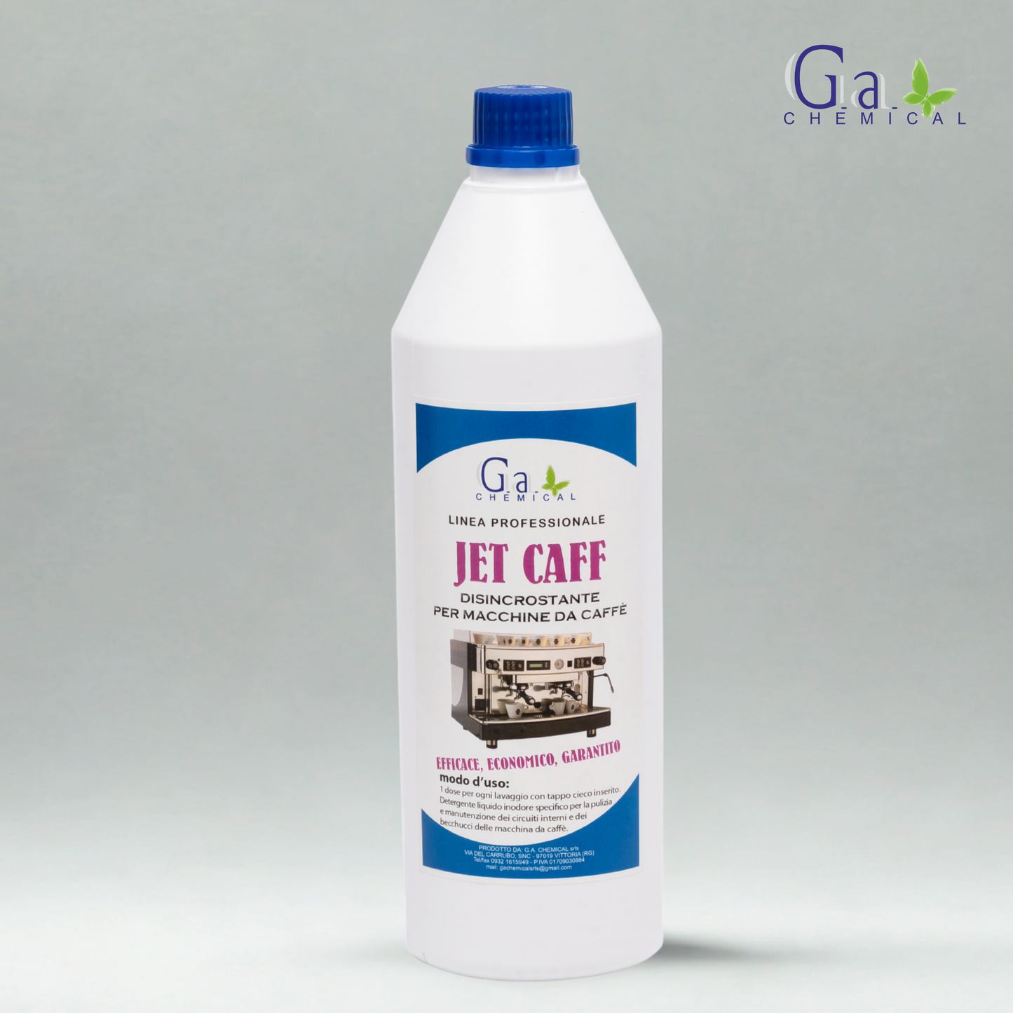 JET CAFF - Detergente disincrostante per macchine da caffè - 1kg