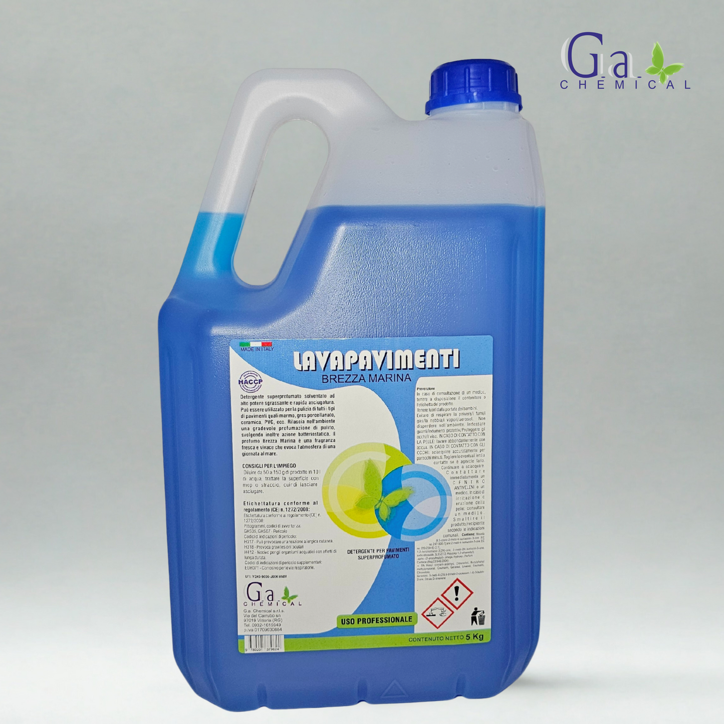 LAVAPAVIMENTI PROFUMATO - Detergente sgrassante per pavimenti - 5kg