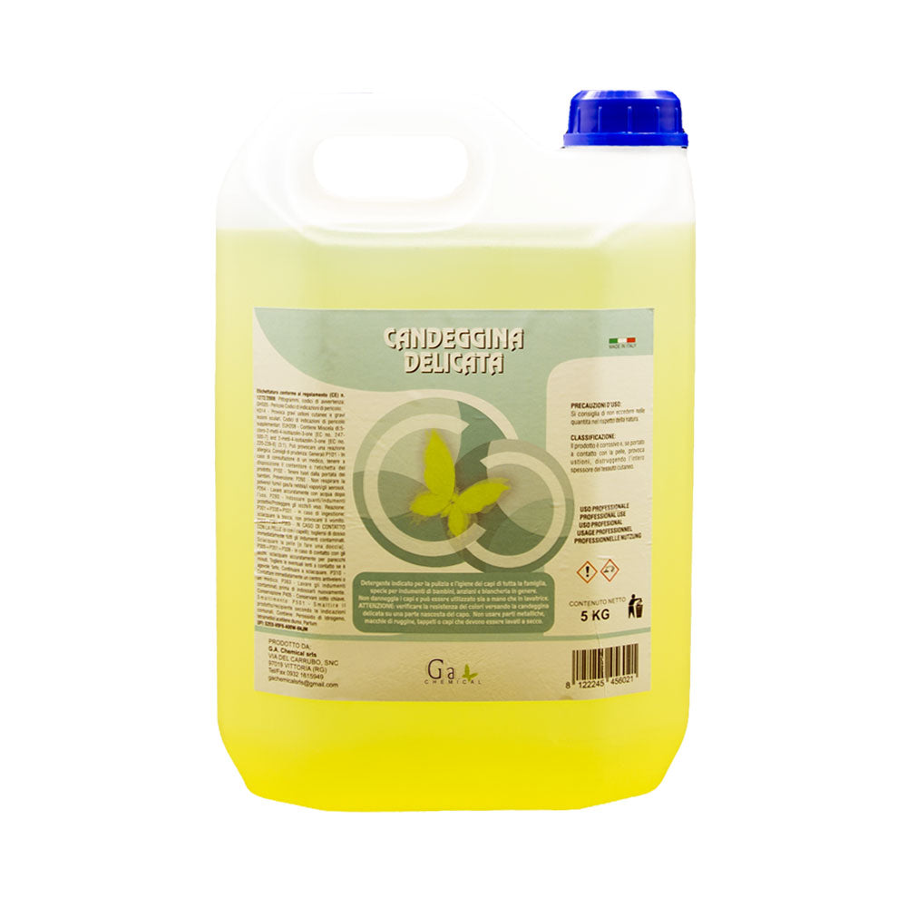 CANDEGGINA DELICATA - Detergente igienizzante per tutti i capi e tessuti sensibili - 5kg
