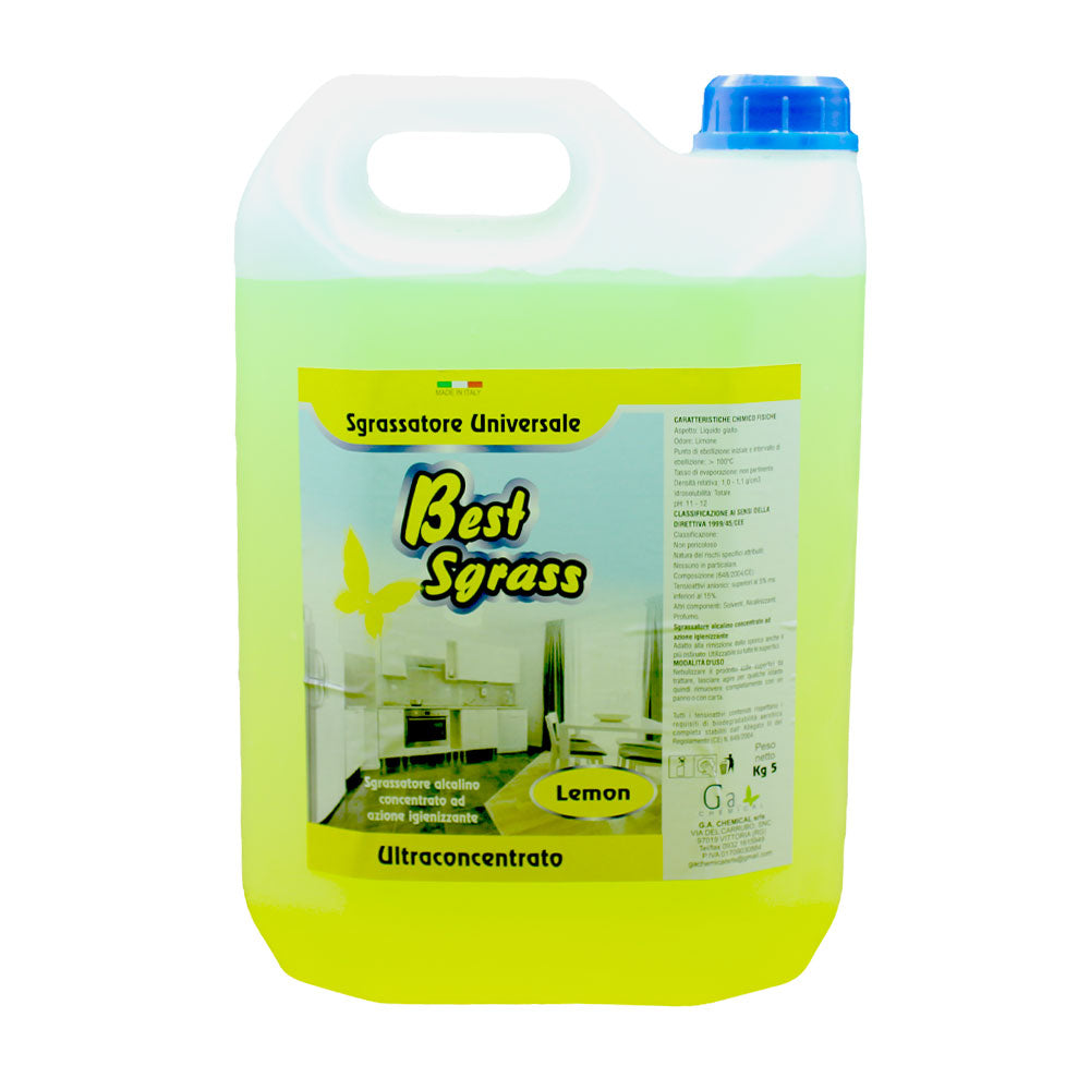 Jet Sgrass - 5 kg - Sgrassatore per superfici lavabili ambiente cucina –  G.a. Chemical