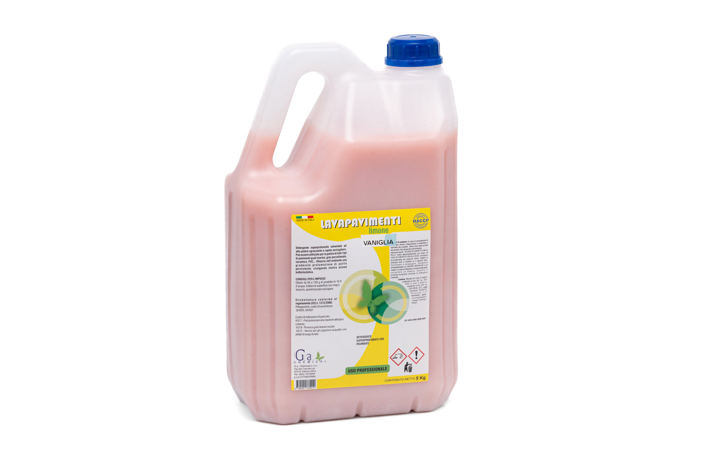 Bodenreiniger Zitrone &amp; Vanille - 5 Kilo