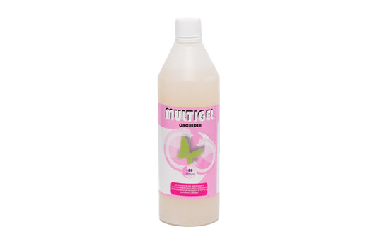 Multigel (Goccia) Orchidea Detergente ultraconcentrato in gel destinato al lavaggio di tutti i tipi di pavimenti e superfici lavabili. 1kg