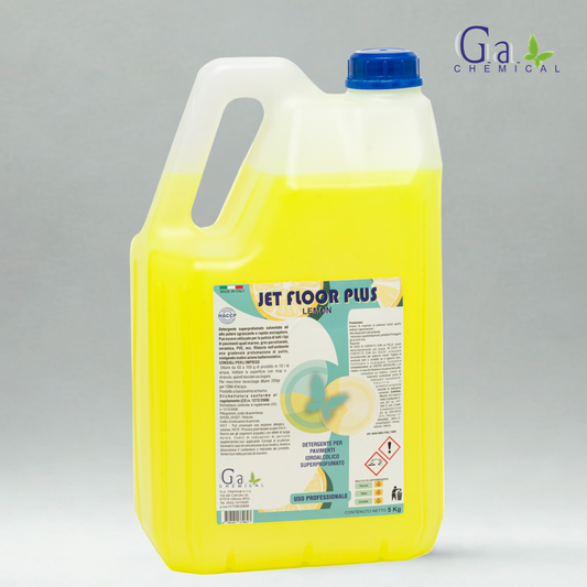 JET FLOOR PLUS - Detergente per pavimenti idroalcolico super profumato - 5kg o 10kg