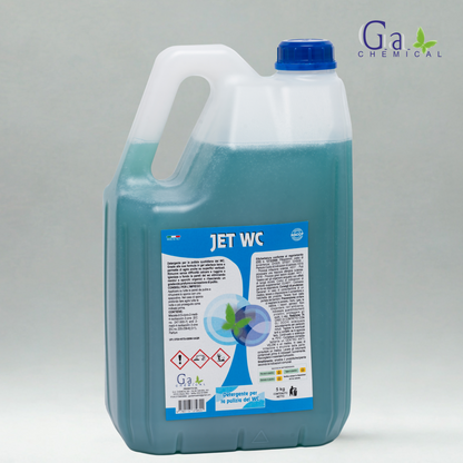 JET WC - Gel disincrostante igienizzante per la pulizia del WC - 750g o 5kg