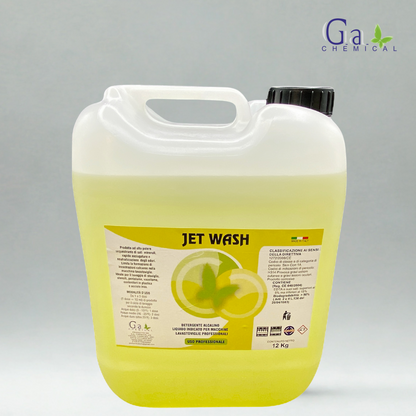 JET WASH - Detergente alcalino liquido per macchine lavastoviglie professionali - 6kg, 12kg o 30kg