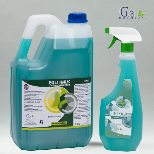 PULIKALK - Elimina calcare ad azione disincrostante rapida delicato sulle superfici - 750g o 5kg