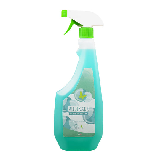 Puli Kalk 750 ML - L' Eliminacalcare - Detergente per la pulizia e la cura di tutte le superfici del bagno.