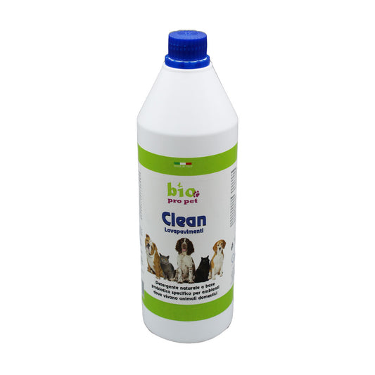 BIO Pro Pet Clean Lavapavimenti - Detergente naturale a base probiotica per ambienti dove vivono animali domestici.