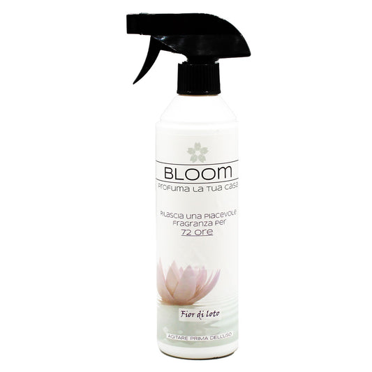 Bloom Fior di loto - Profumatore ambientale superconcentrato ad alto rendimento. 500ml