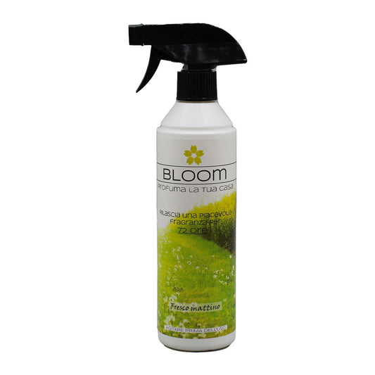Bloom Fresco Mattino - Profumatore ambientale superconcentrato ad alto rendimento.500ml