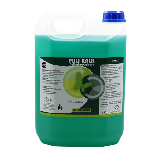 Puli Kalk - L' Eliminacalcare - Detergente per la pulizia e la cura di tutte le superfici del bagno.